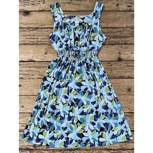 Cooke Street Women's Size M Multi Color Floral Print Sleeveless Dress NWOT